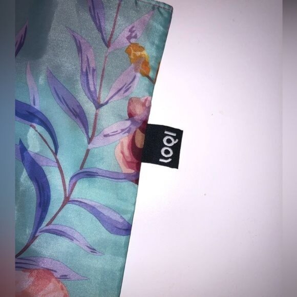 LOQI Wild Collection Blue Tote Bag - Picture 2 of 4